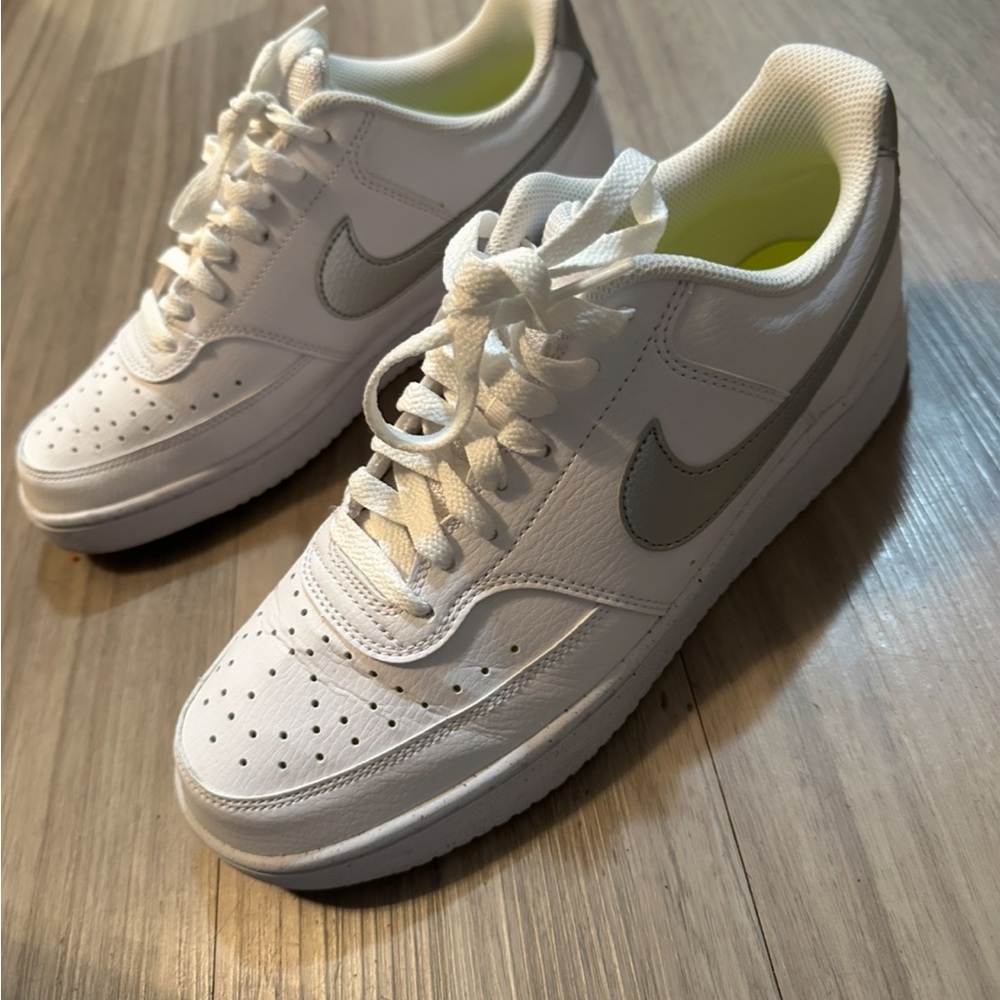 Nike Air Force 1 White with Gray Details